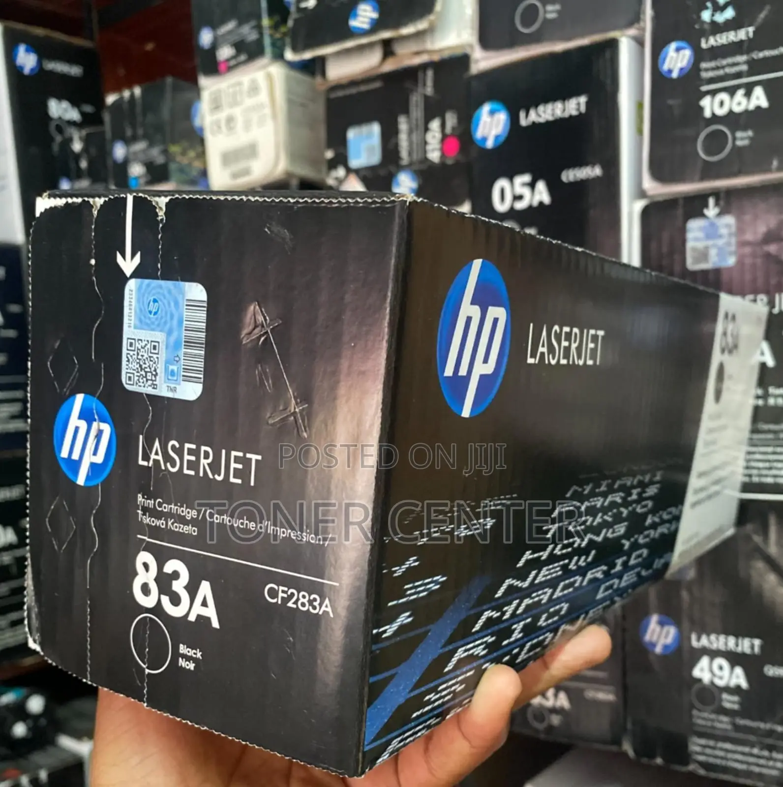 Genuine HP 83A Black LaserJet Toner (CF283A) – Premium Print Quality