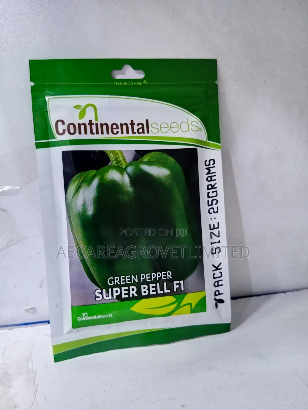 Super Bell F1 Capsicum Green Pepper 25g Hoho