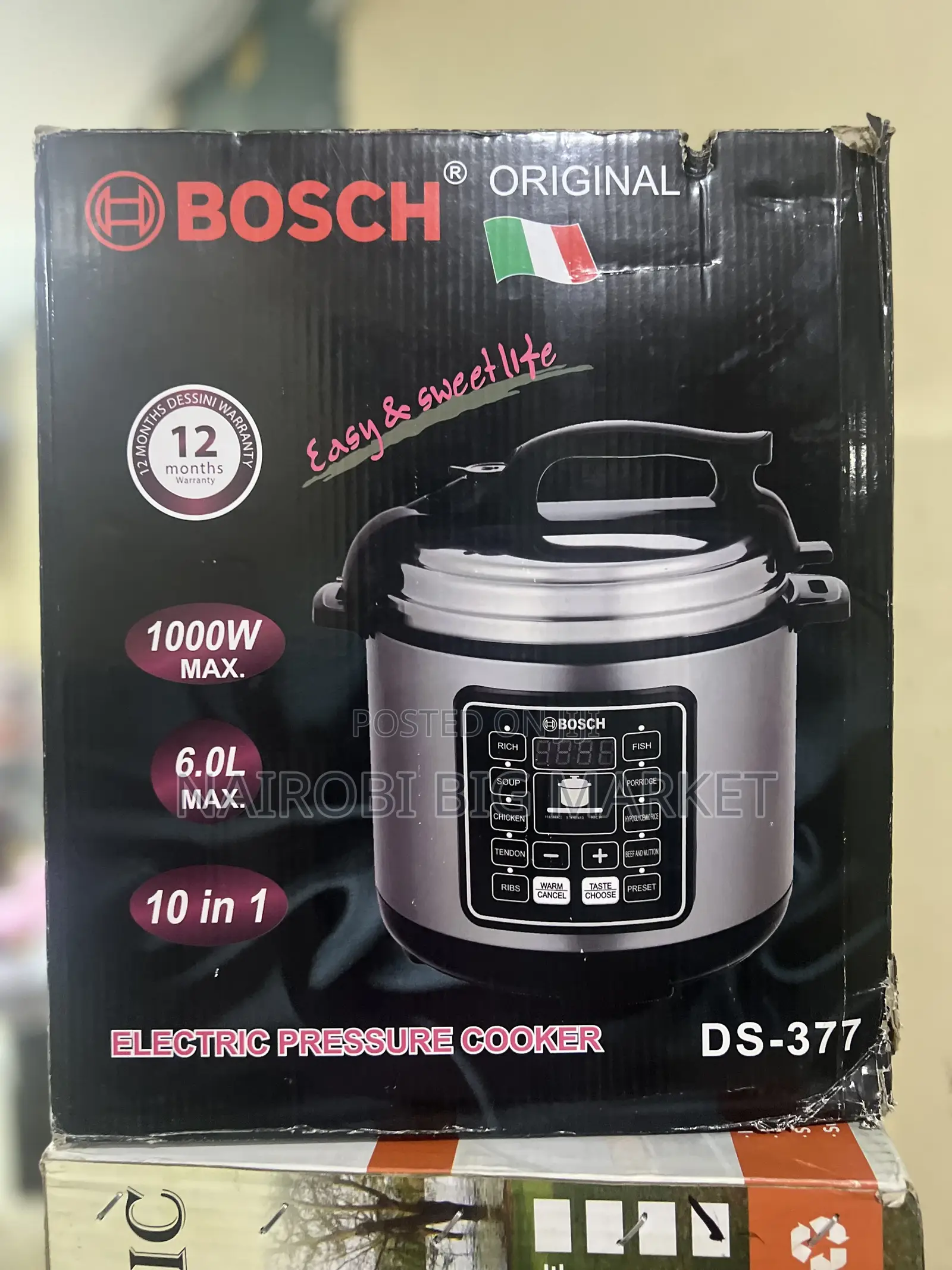 6 Liters Electric Pressure Cooker