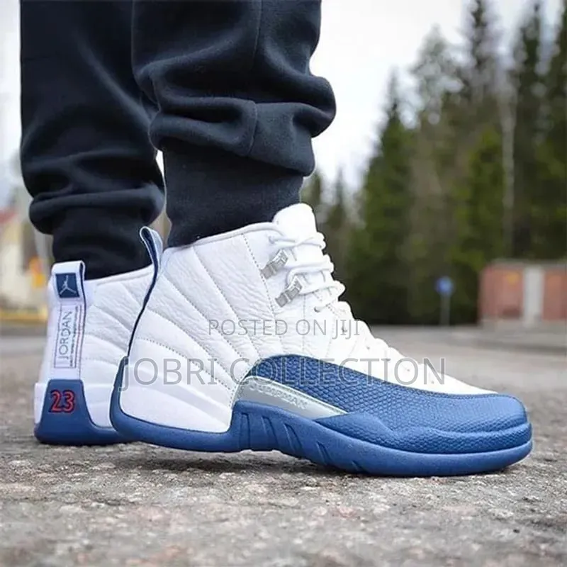 Air Jordan 12 Retro "French Blue" Sneakers
