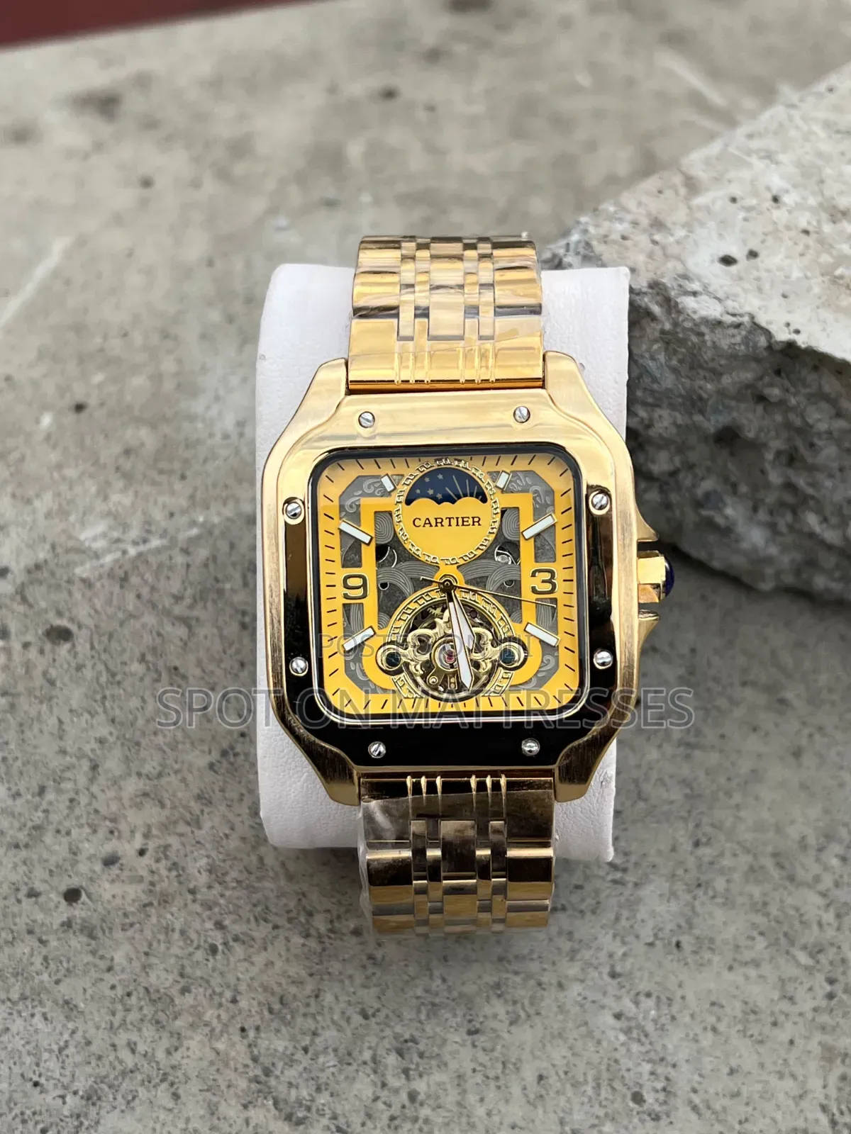Cartier Mechanical Unisex Watch. Luminous Markers. Nationwide Delivery