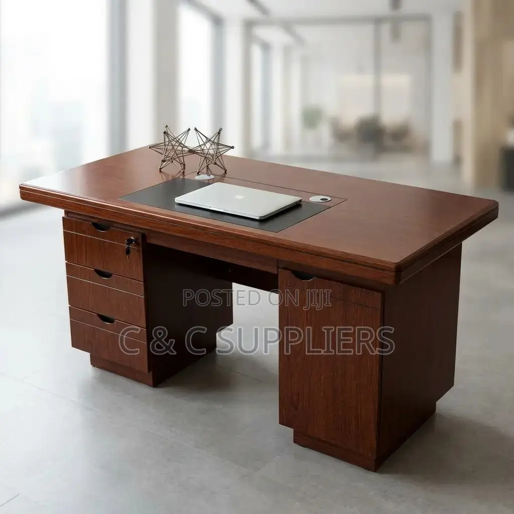 Mahogany Advanced Home Office Desk-1.2m