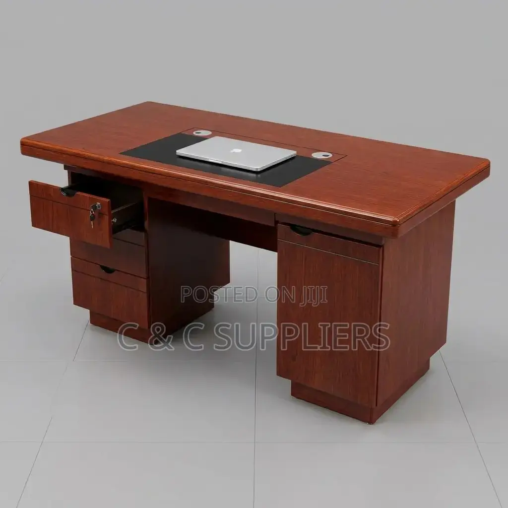 Mahogany Advanced Home Office Desk-1.2m