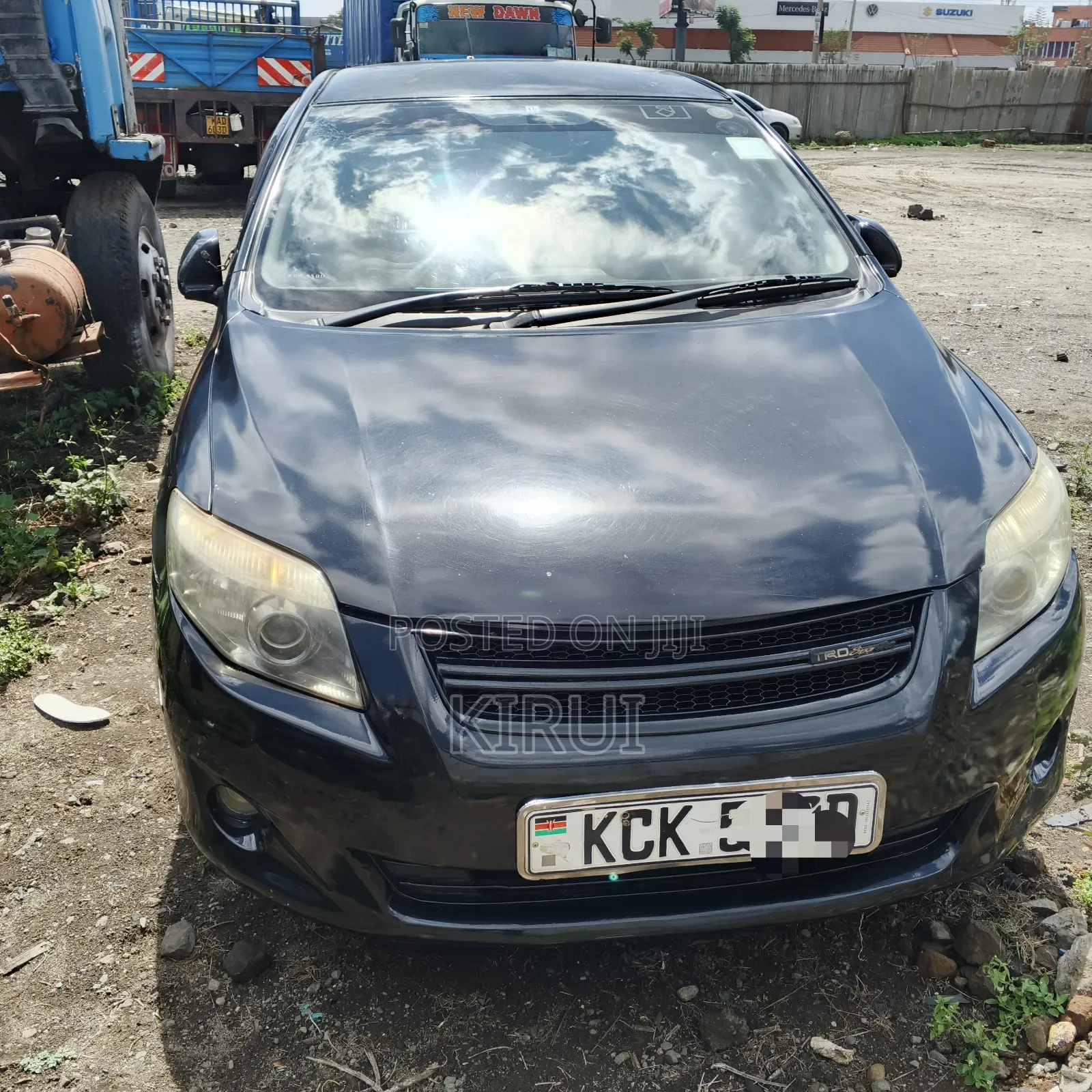 Toyota Corolla Fielder 2012 Black