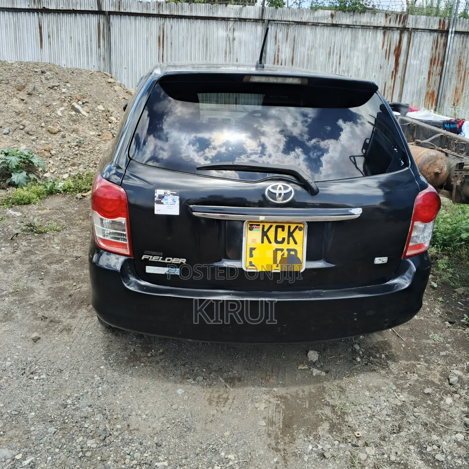 Toyota Corolla Fielder 2012 Black