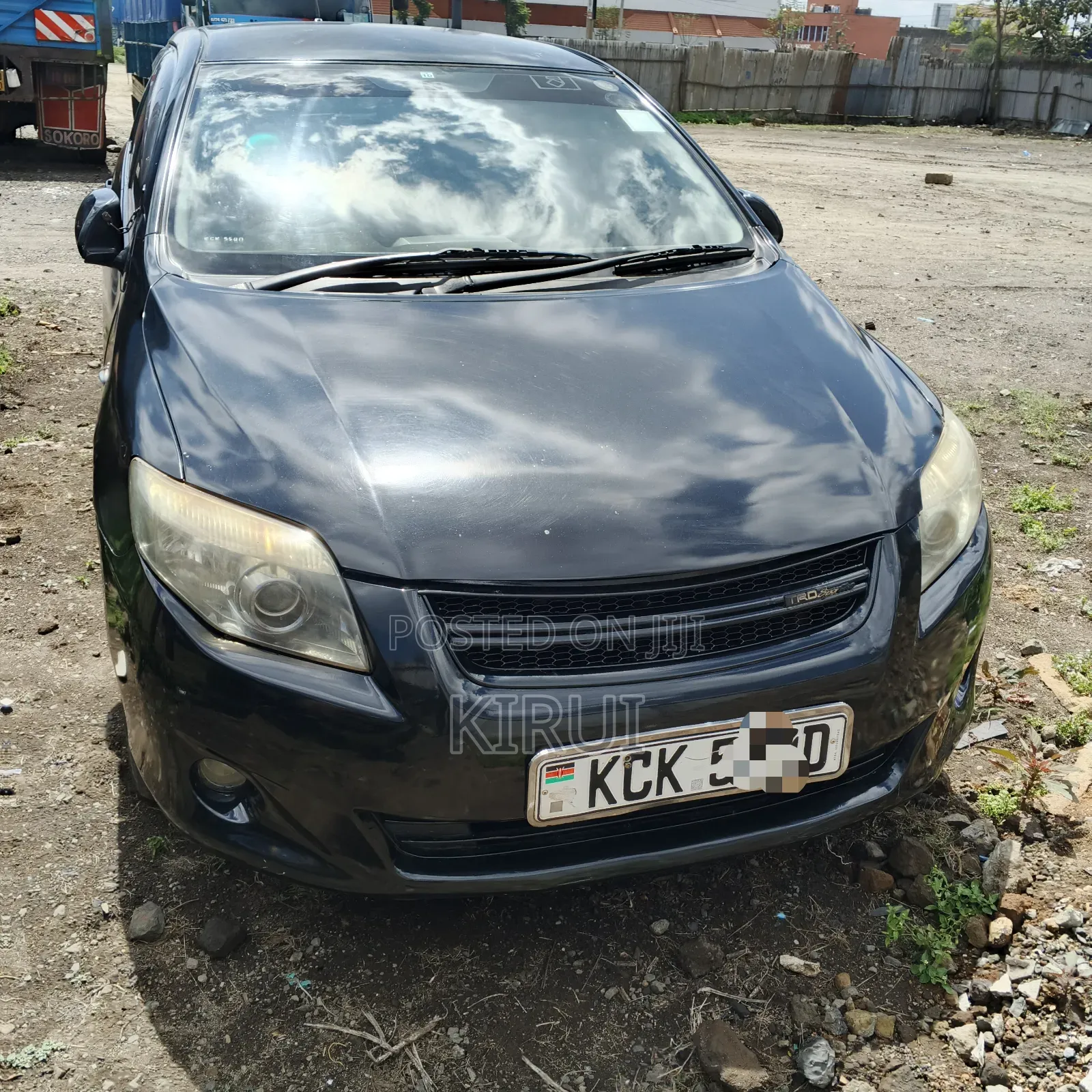 Toyota Corolla Fielder 2012 Black