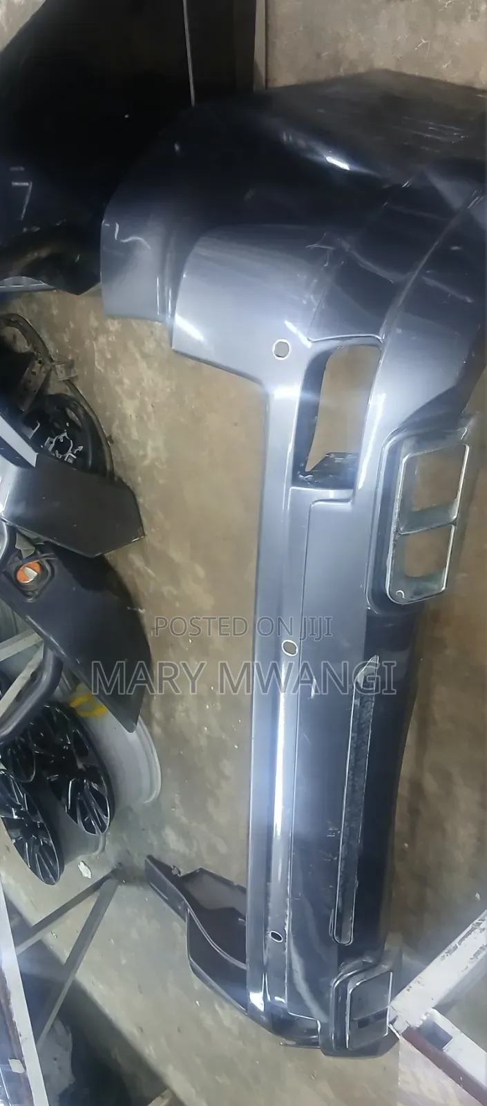 Ex Japan Prado J160 /Prado 160 Rear Bumper With Skirting.