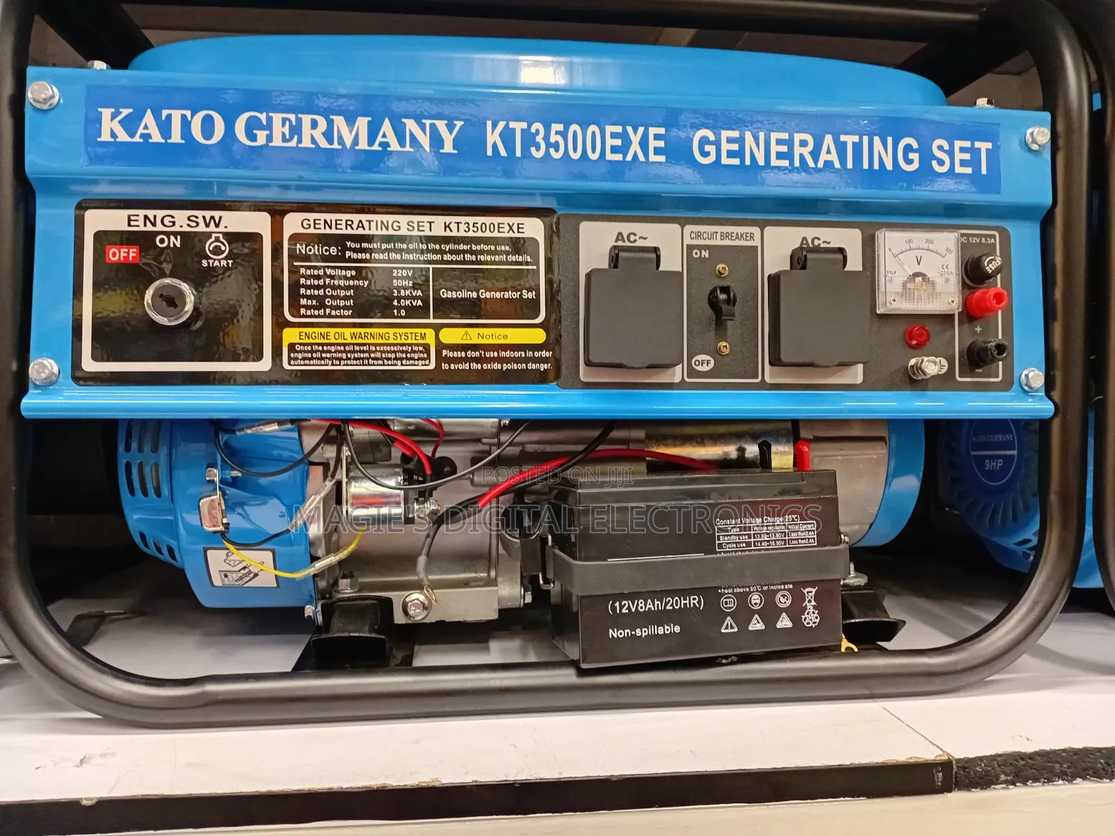 Most Genuine 4kva Kato Germany Petrol Generator