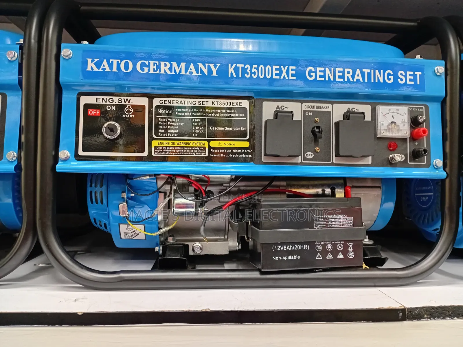 Most Genuine 4kva Kato Germany Petrol Generator
