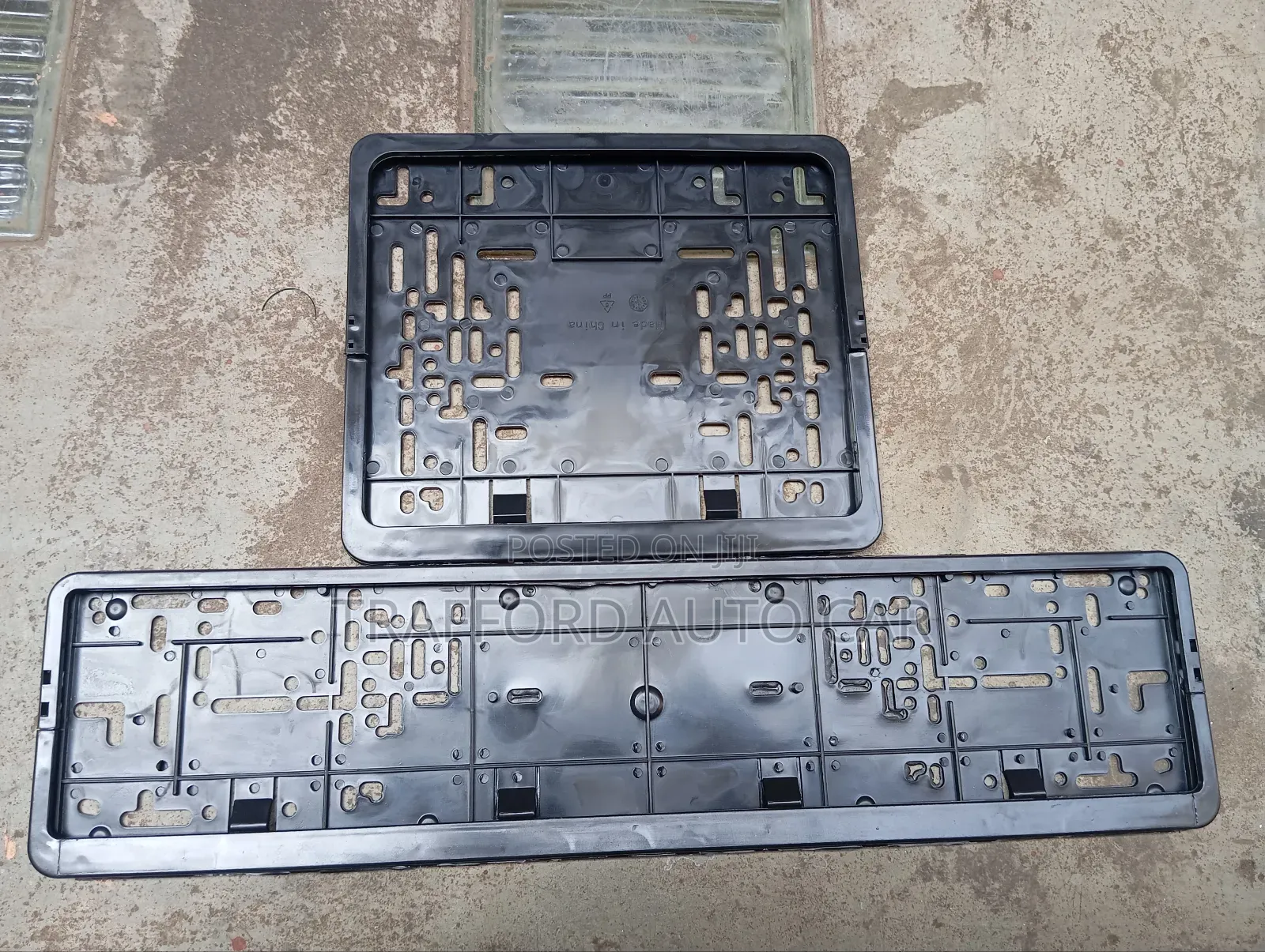 Plastic Number Plate Holders