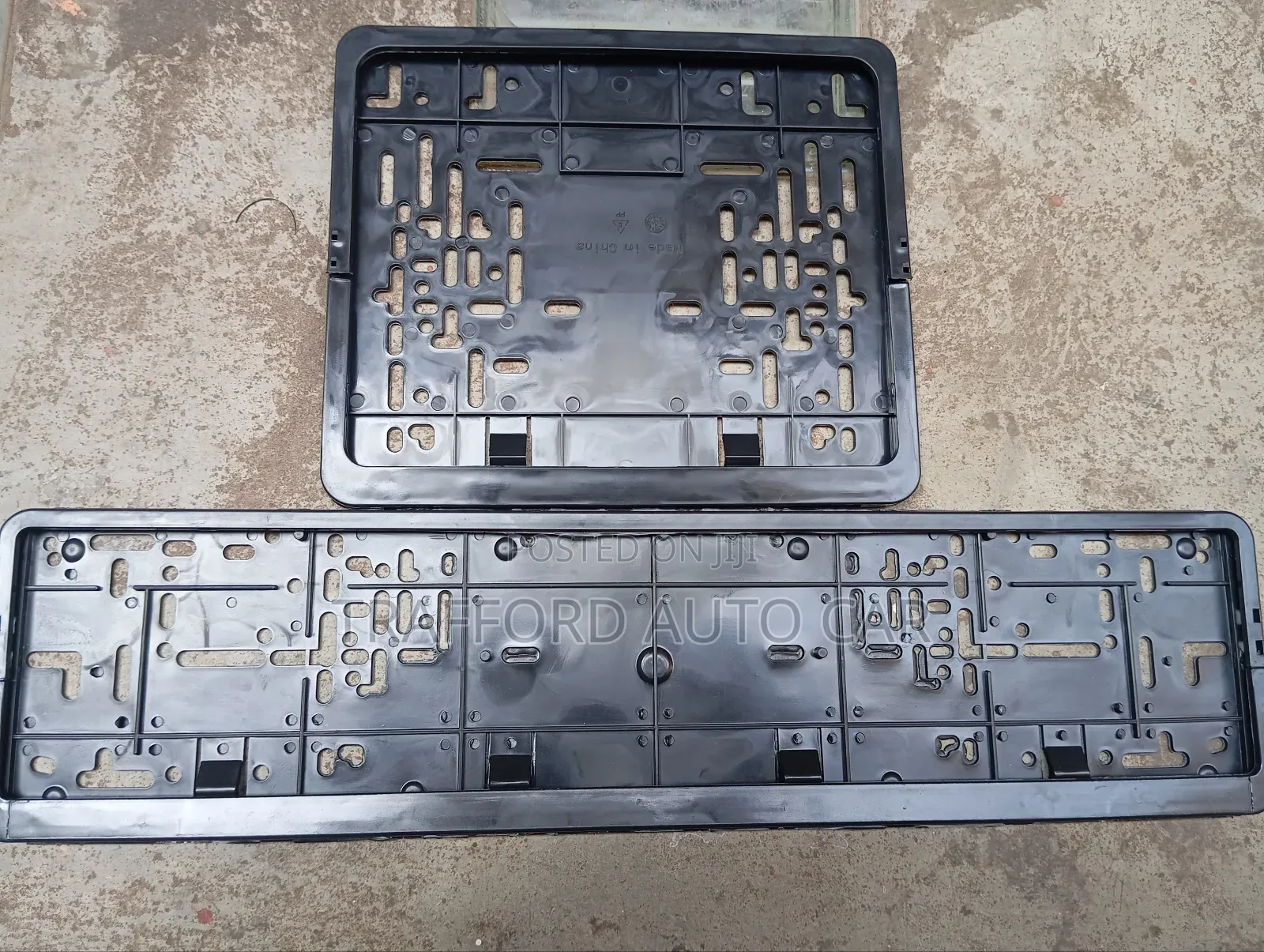 Plastic Number Plate Holders