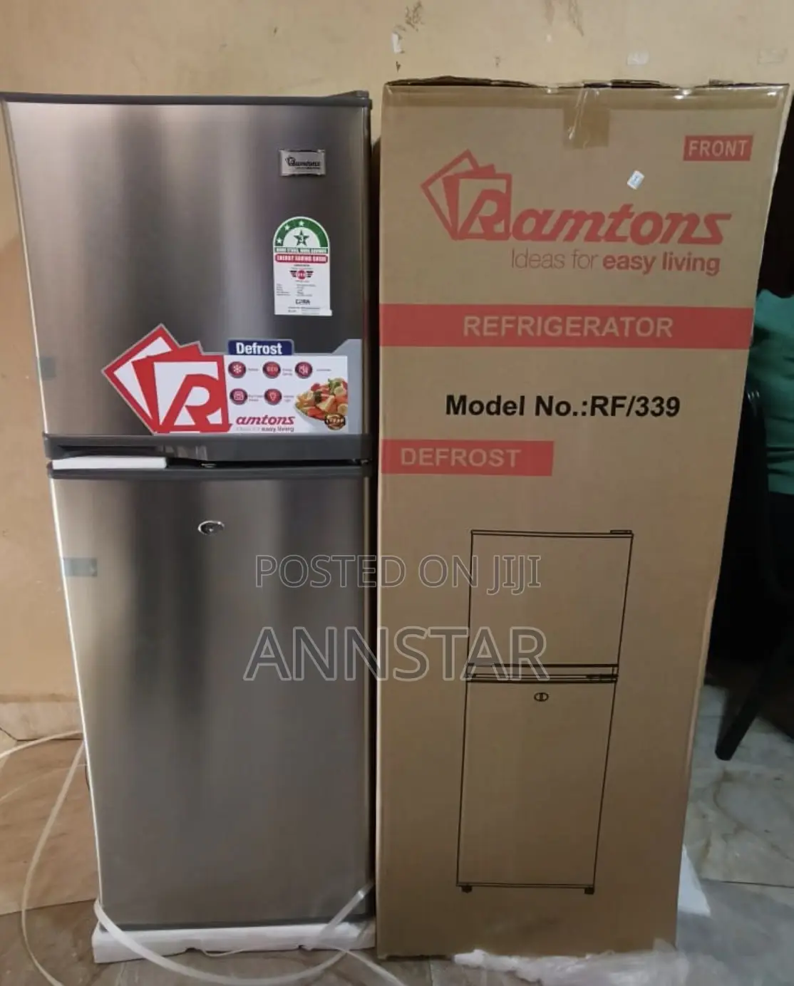 138 Litres Double Door Refrigerator