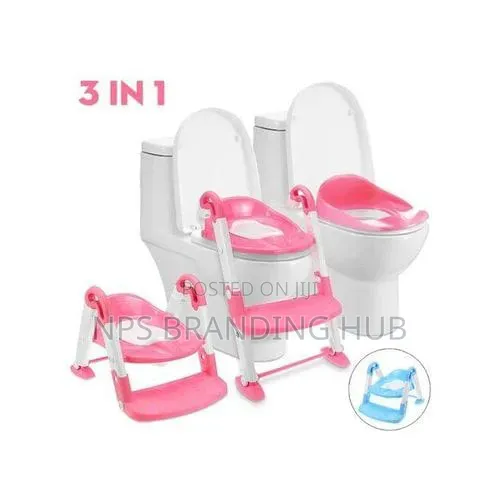 Kids Training Toilet Seat Trainer With PVC Cushion/Soft Pad