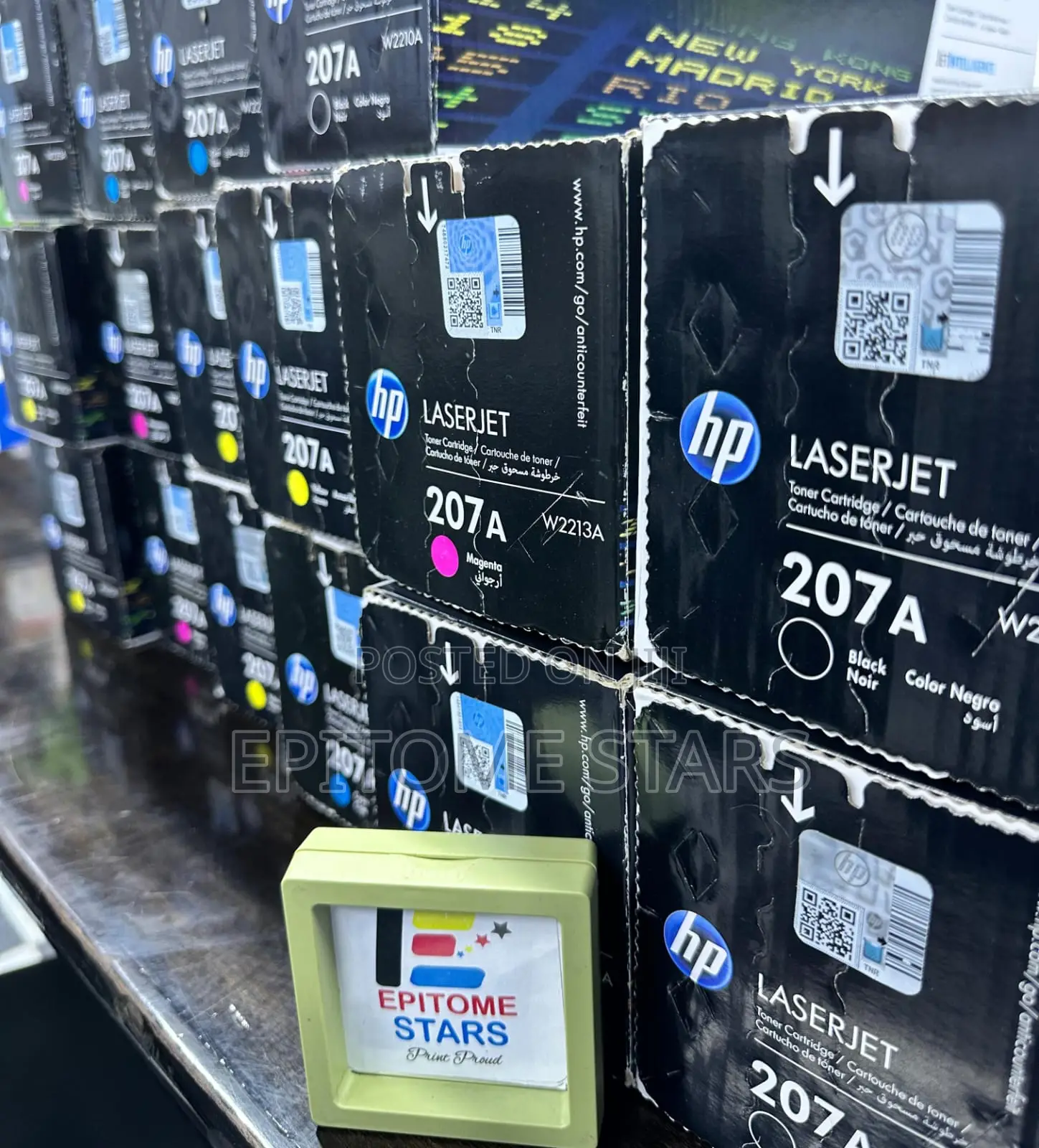 Genuine HP 207A Black LaserJet Toner (W2210A) – Premium Print Quality