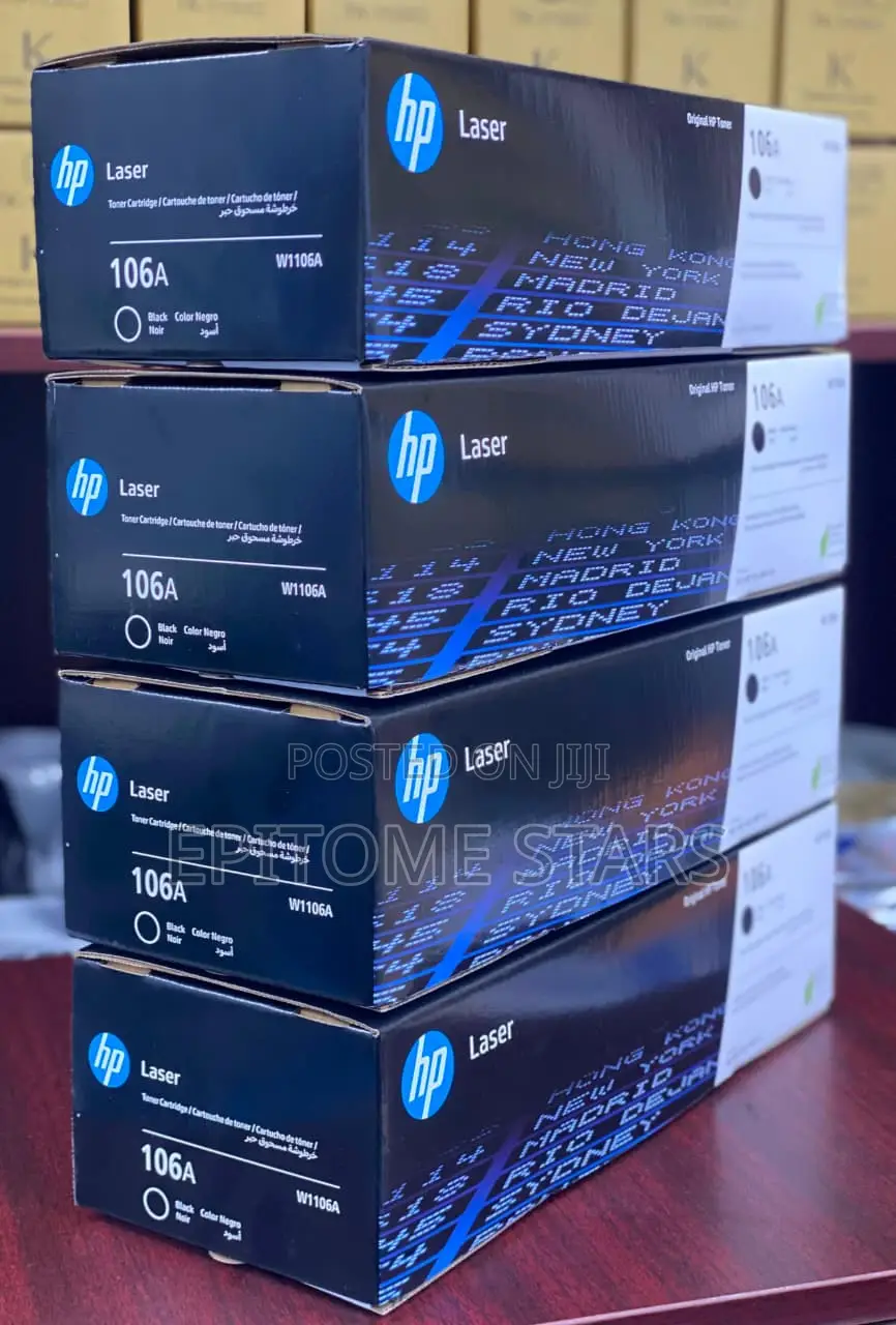 Professional HP 106A Black Toner Cartridge (W1106A)