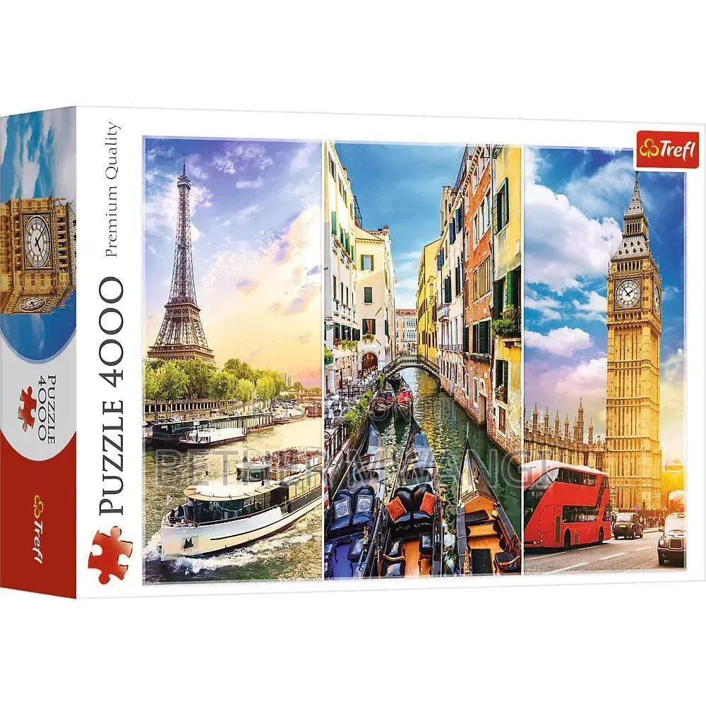 A Journey Through Europe 4000pcs Puzzle