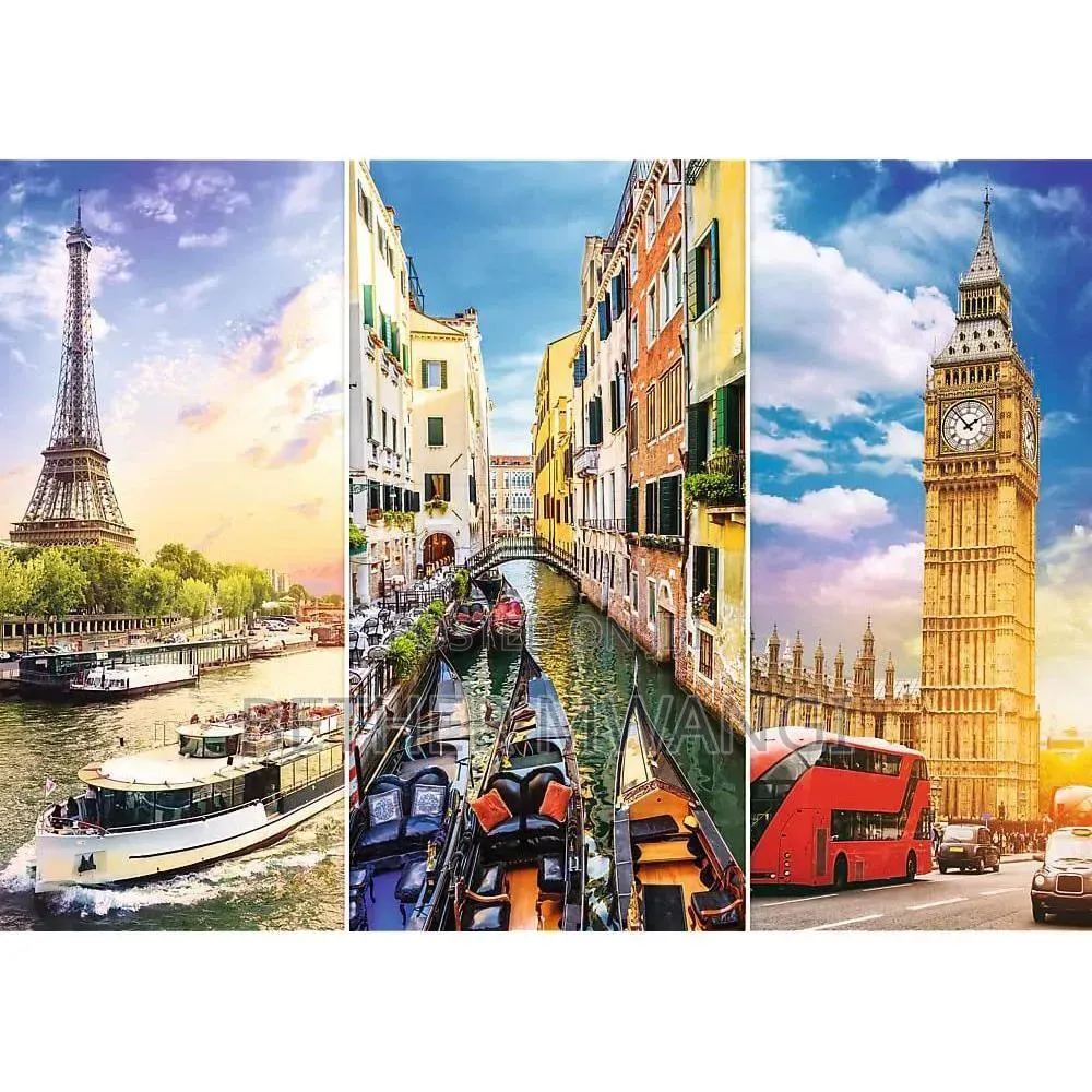 A Journey Through Europe 4000pcs Puzzle