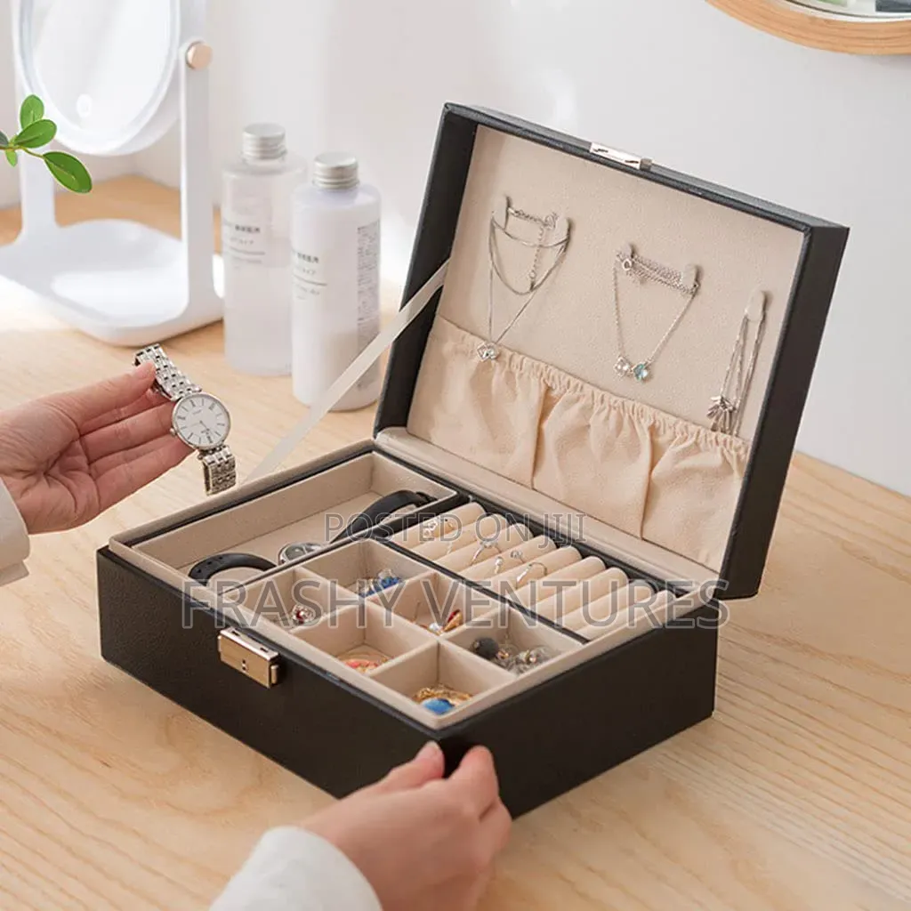 Double Layer Jewerly Storage Box.