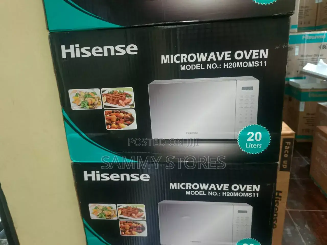 Hisense 20L Microwave Oven H20MOMS11 Auto Cook Defrost