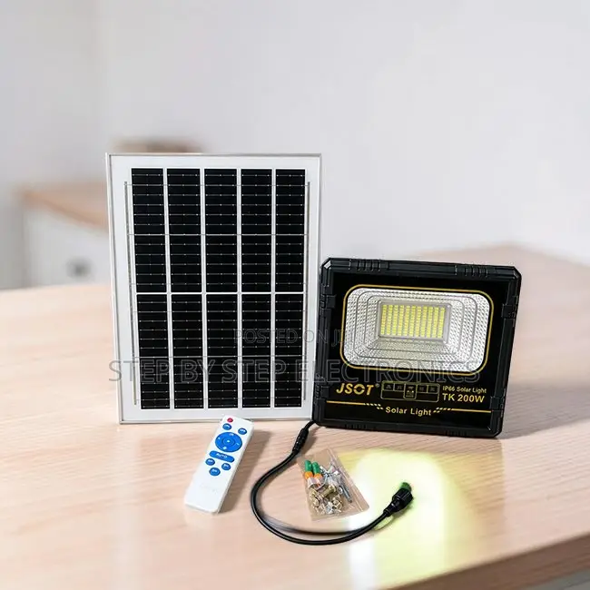 Energy Saving Outdoor Lamp 200W Watts LED Solar Flood Light