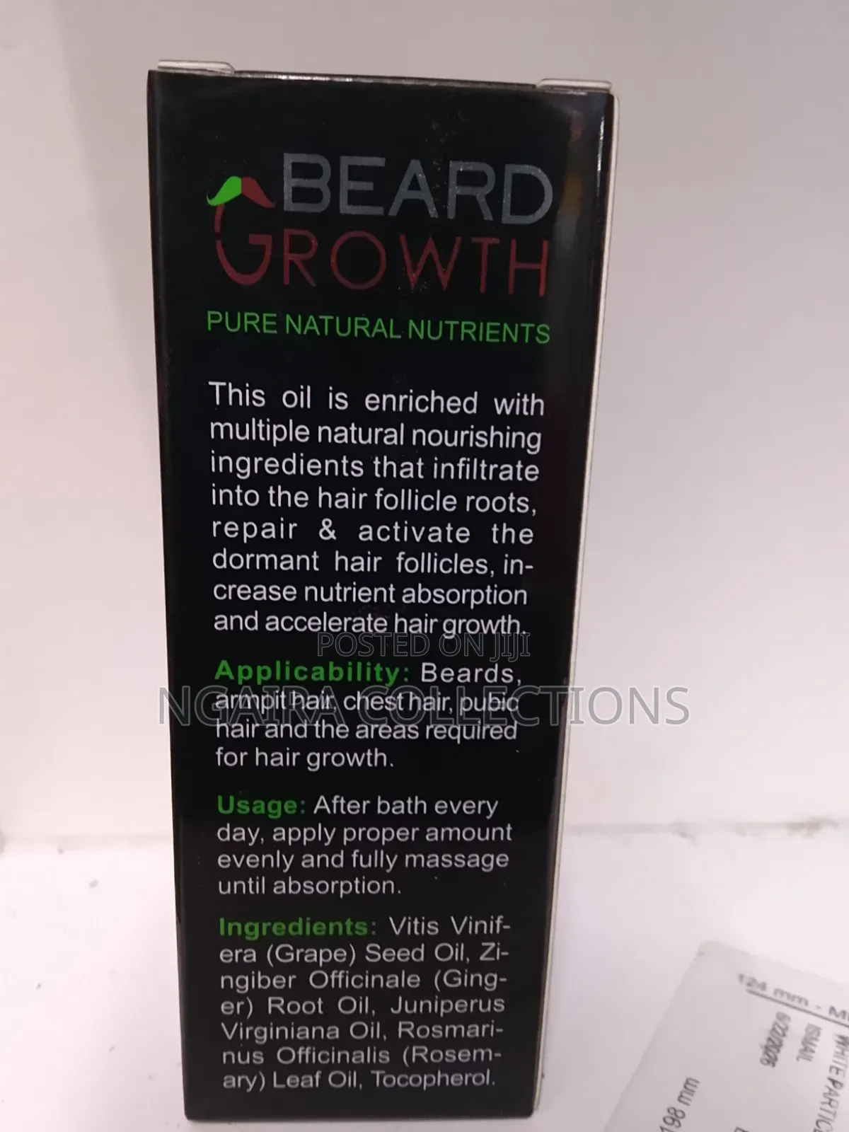 BEARD GROWTH - Repair and Activation Accelerates Hair Regeneration