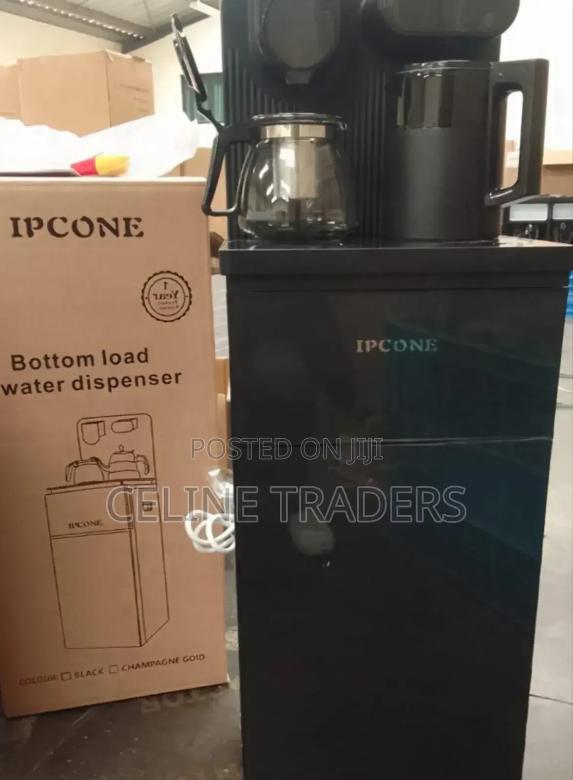 Ipcone A1c Black Bottom Load Water Dispenser