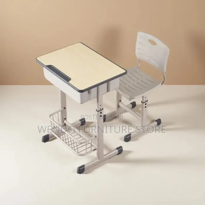 Kids Set : Height-Adjustable Children's Desk and Chair Combo Set.