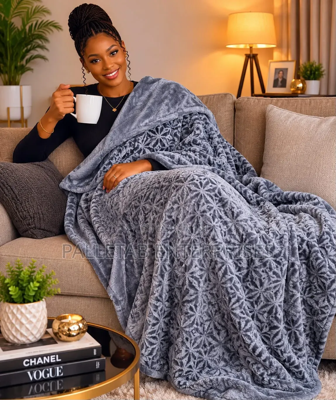 Luxury Textured Fleece Blankets