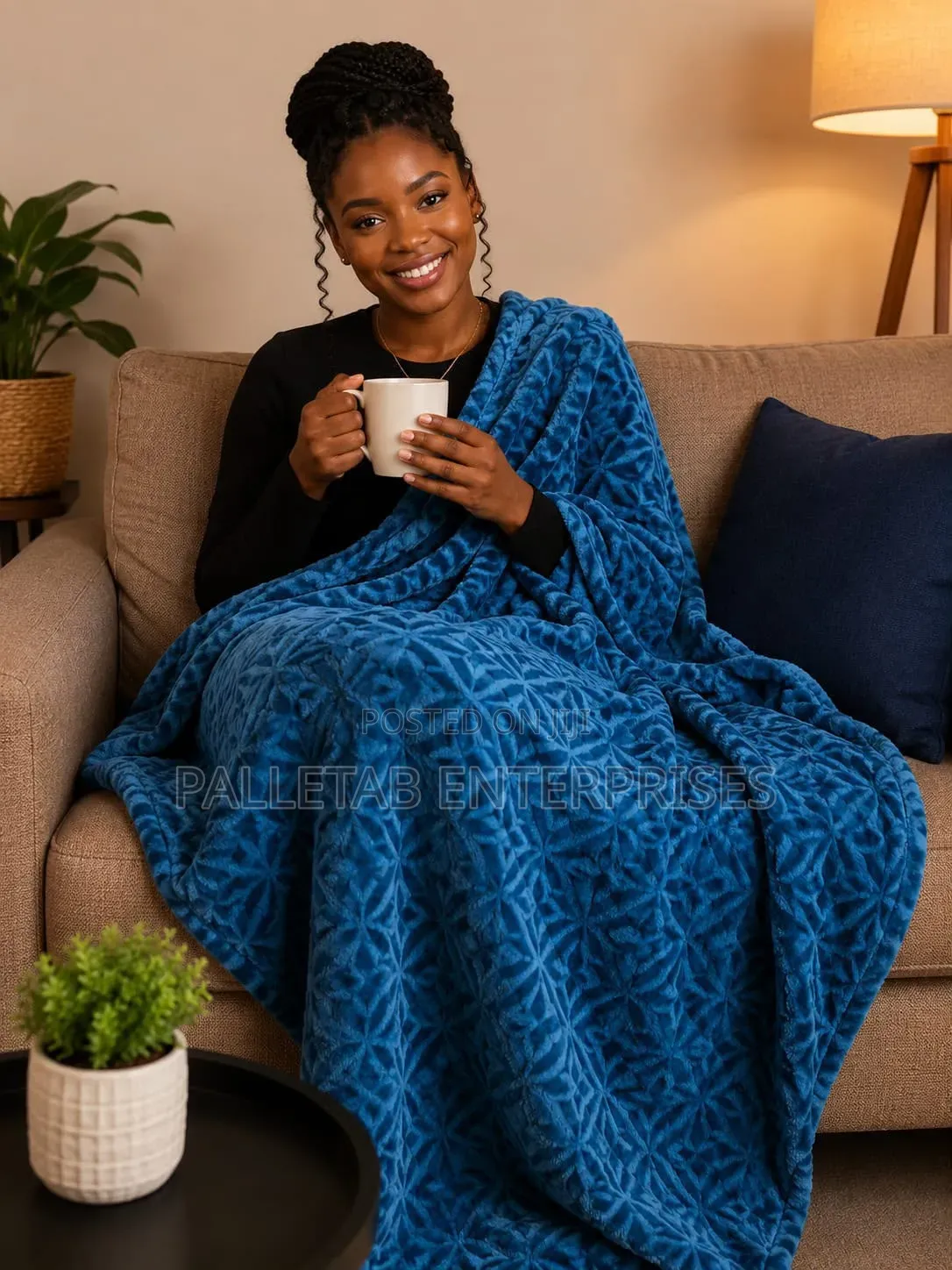 Luxury Textured Fleece Blankets