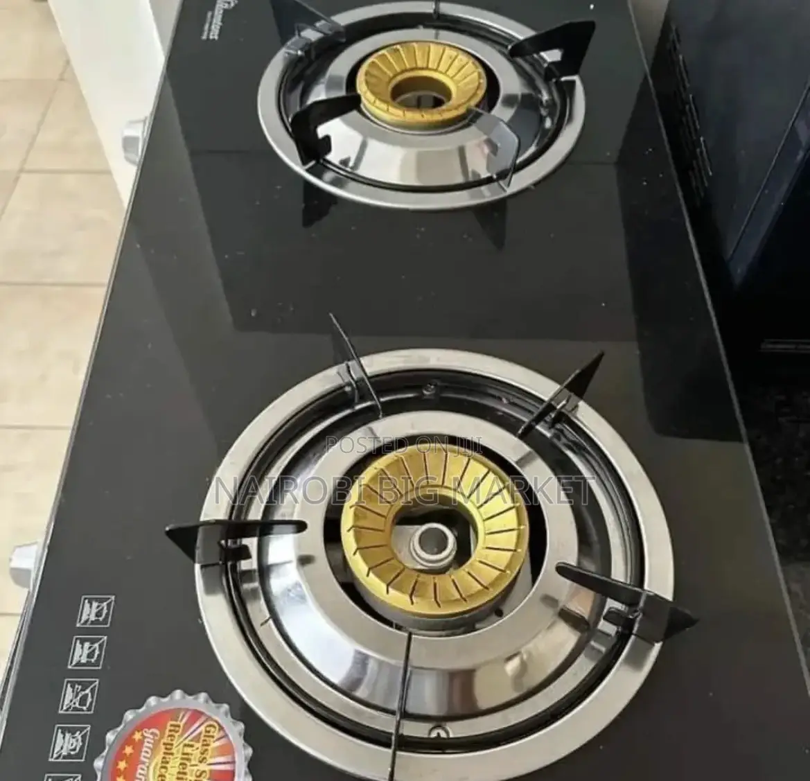 Ramtons 2 Burner Super Slim Ceramic Top
