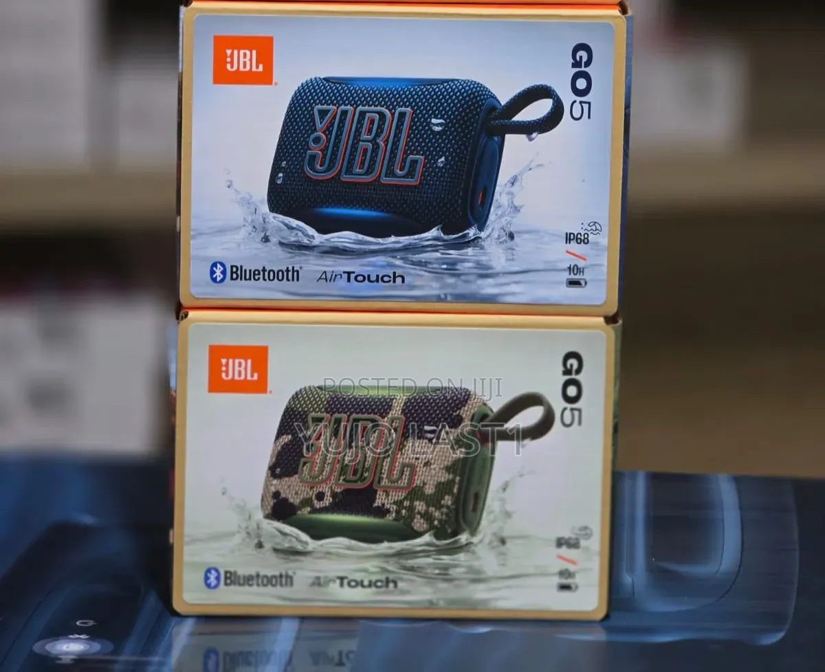 JBL Go 5 Portable Bluetooth Speaker (Black)