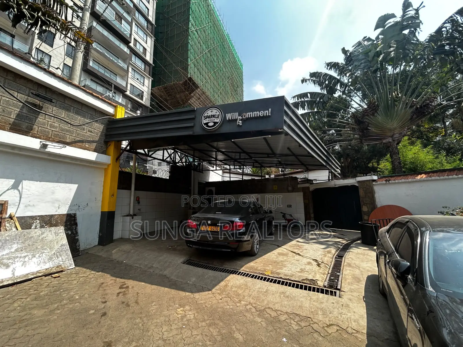 Car Wash Space for Lease in Kilimani