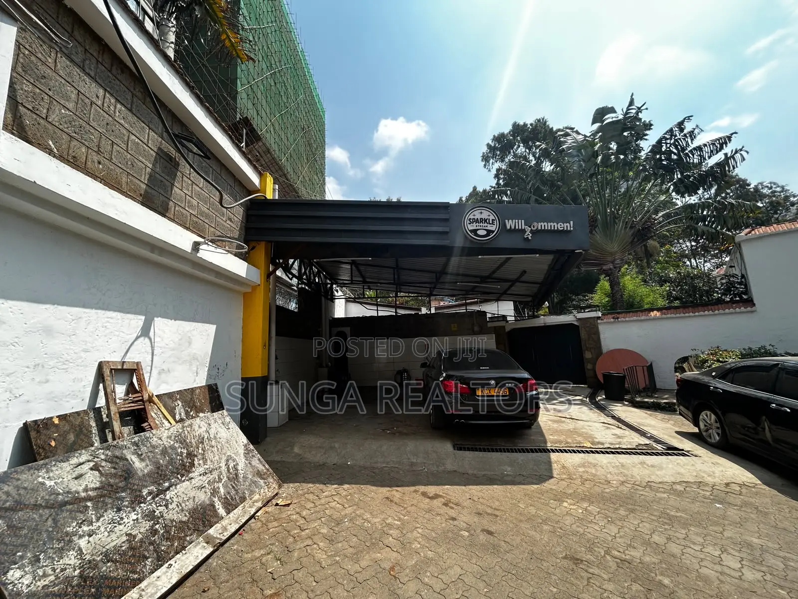 Car Wash Space for Lease in Kilimani