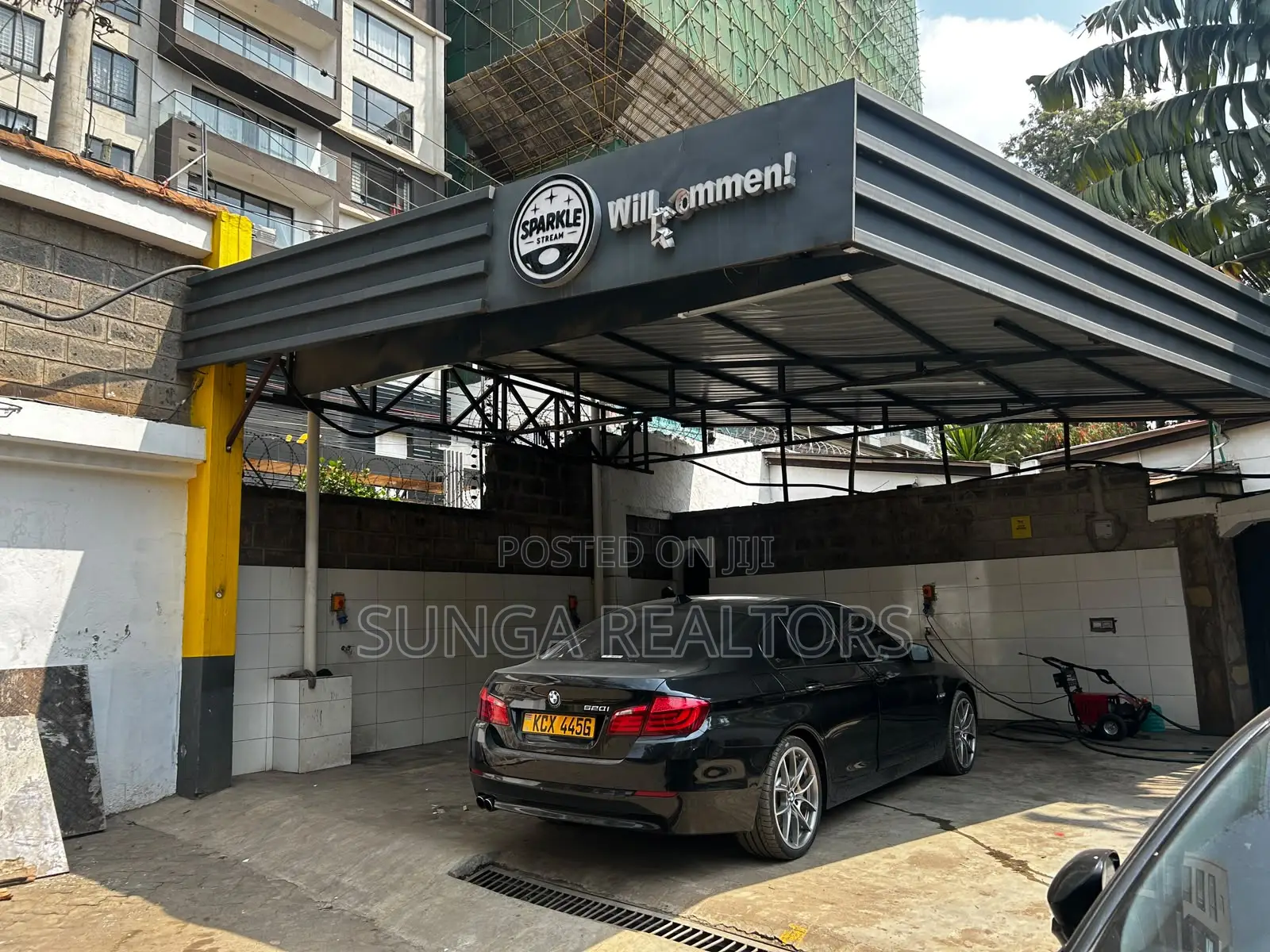 Car Wash Space for Lease in Kilimani