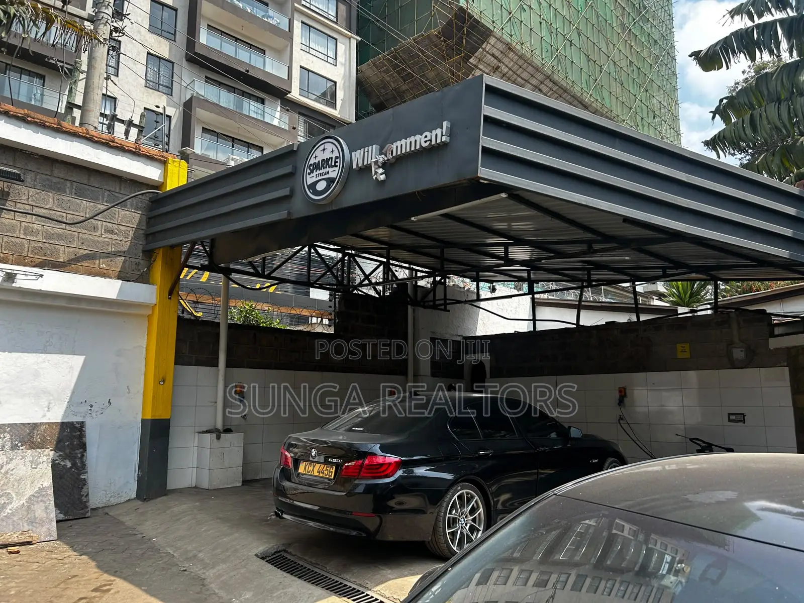 Car Wash Space for Lease in Kilimani