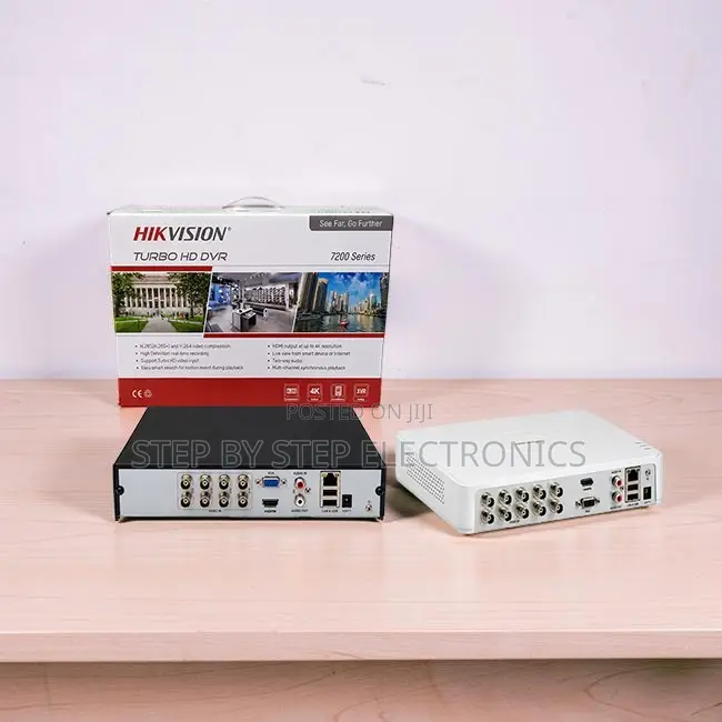 Smart Solution Hikvision 4 Channel, 8 Channel Upto 1080P DVR Machine