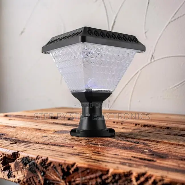 Elegant Outdoor Led Garden Light Main Gate Post Solar Light Lamp