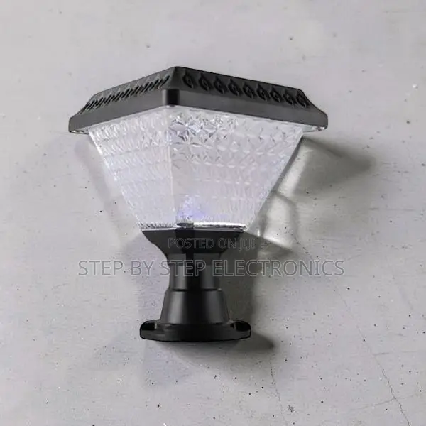 Robust Outdoor Led Garden Light Main Gate Post Solar Light Lamp