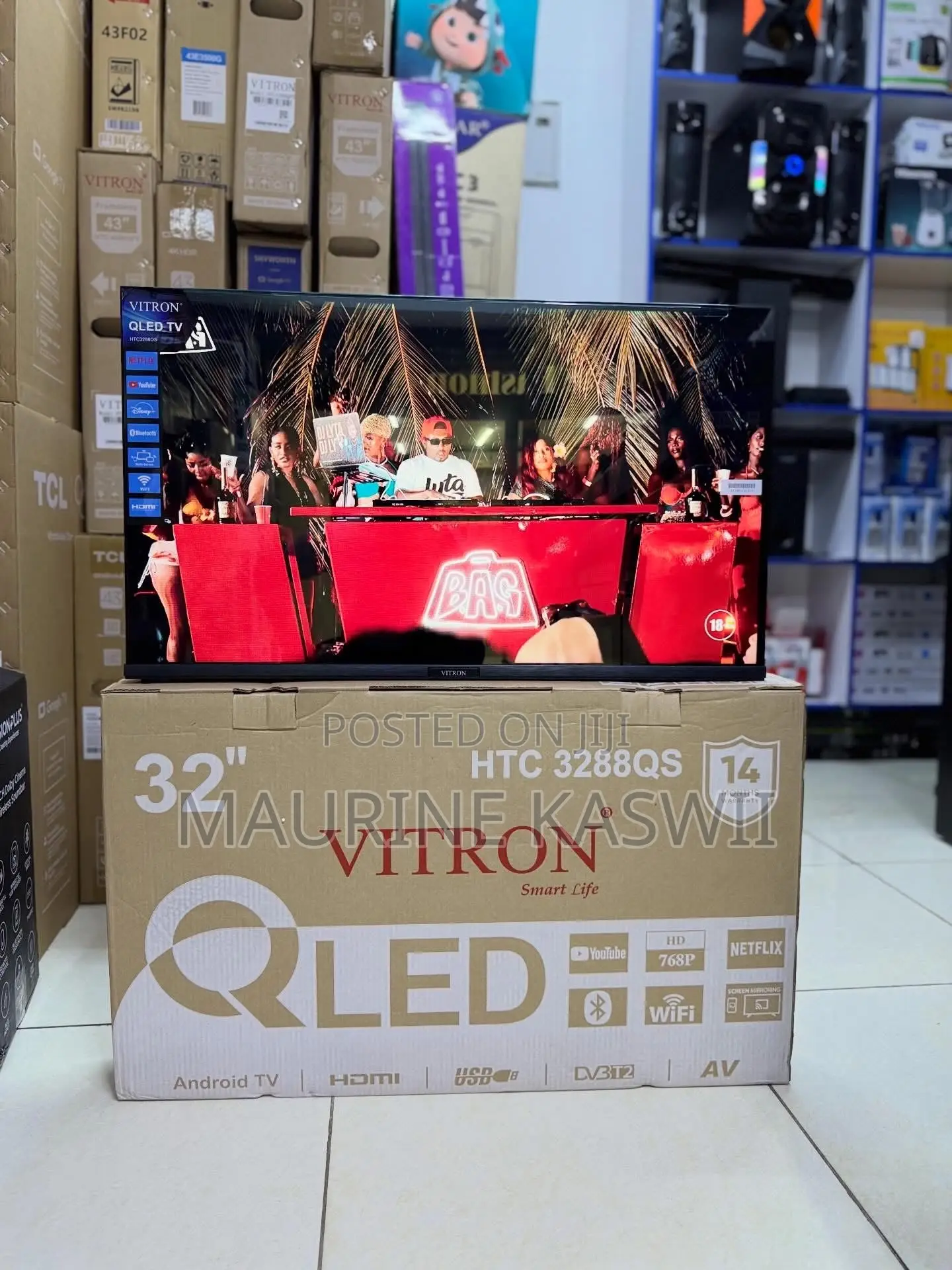 Vitron 32” Inch Smart Full Hd Qled