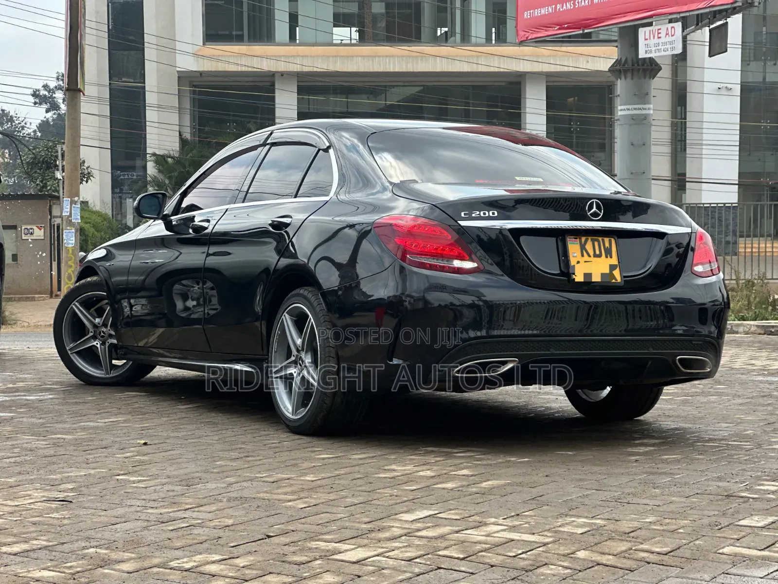 Mercedes-Benz C200 2018 Black