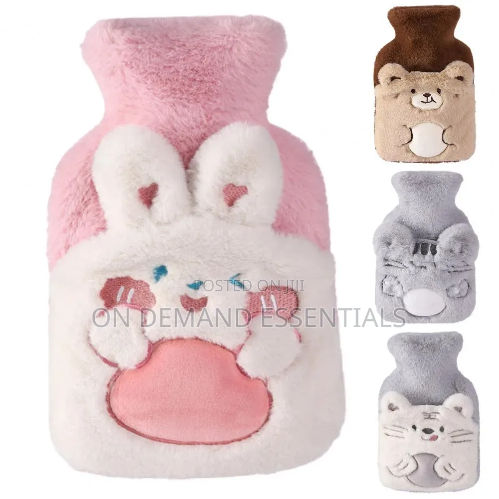 Pocket Design Hand Warmer Cute Cartoon Hot Water Bottle