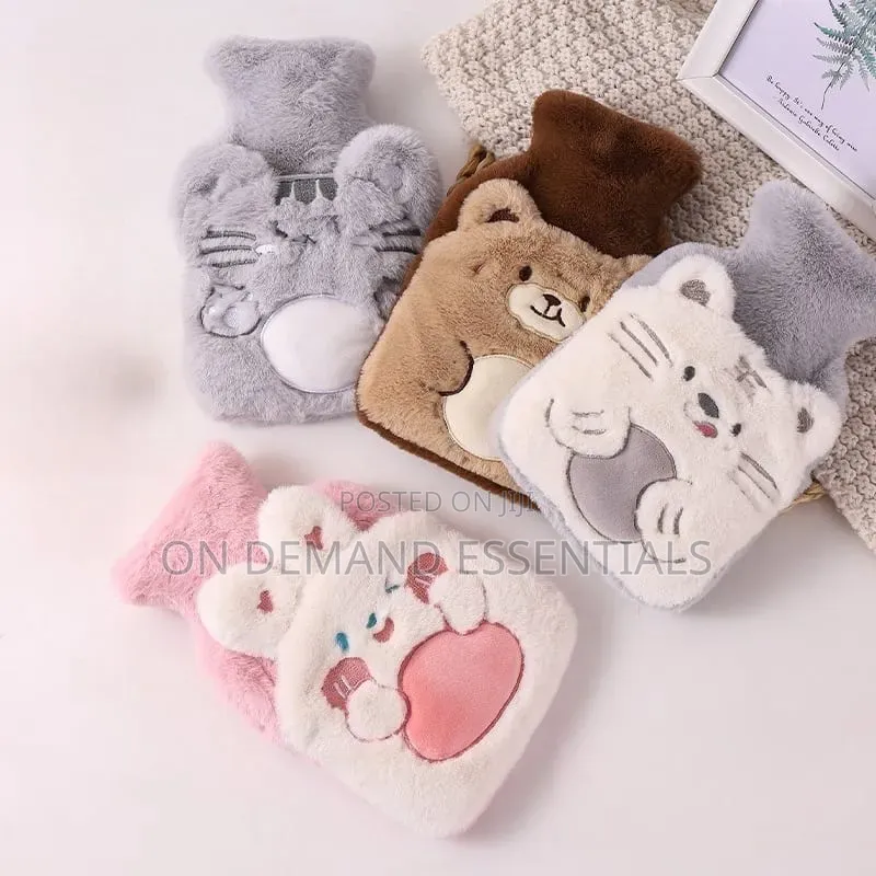 Pocket Design Hand Warmer Cute Cartoon Hot Water Bottle