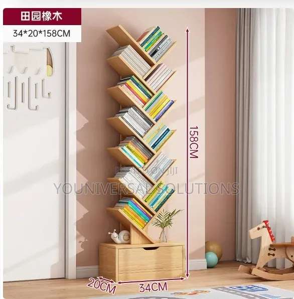 *Multi-Purpose Bookshelf, Tree Bookshelf* 
 
*