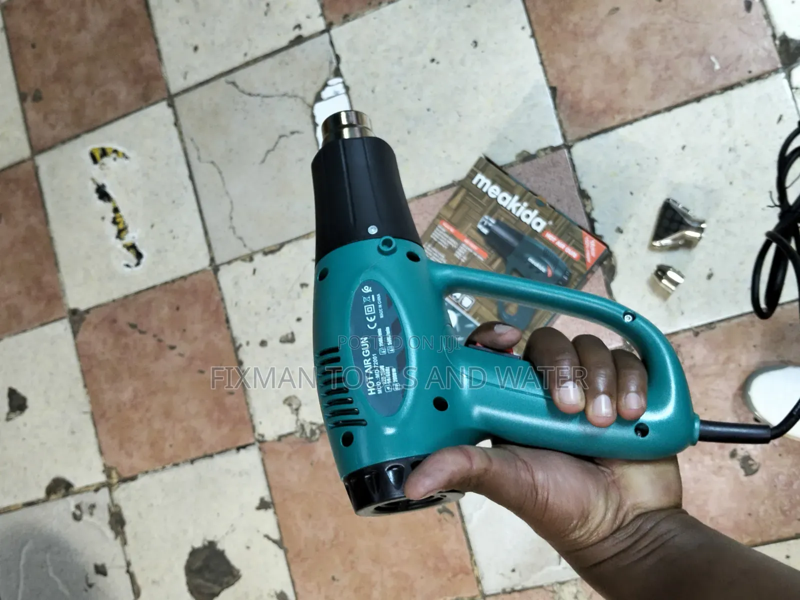 Meakida Water Sealer Hot Air Gun 2000 Watts #Heat Gun