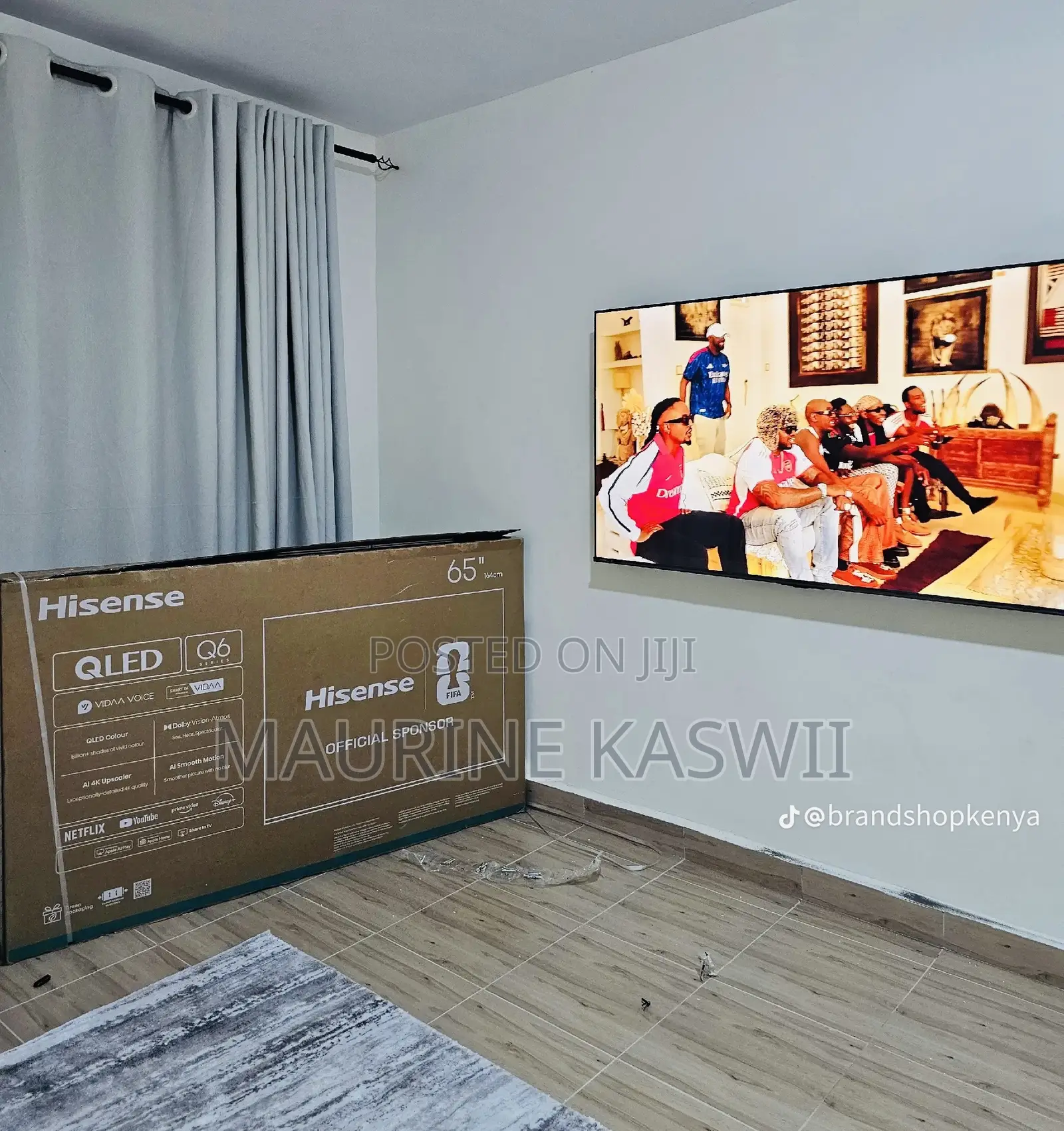 Hisense 65 QLED Ultra HD Smart (Q6 Series)