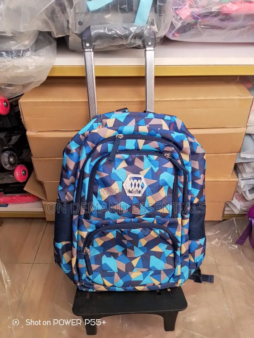 Splicing Color Students School Bags Spinal Protection Large