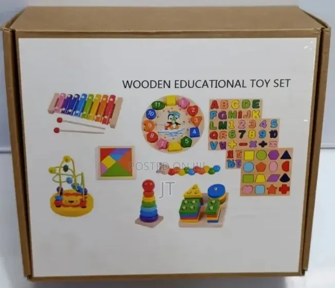 Wooden Montessori Educational Set