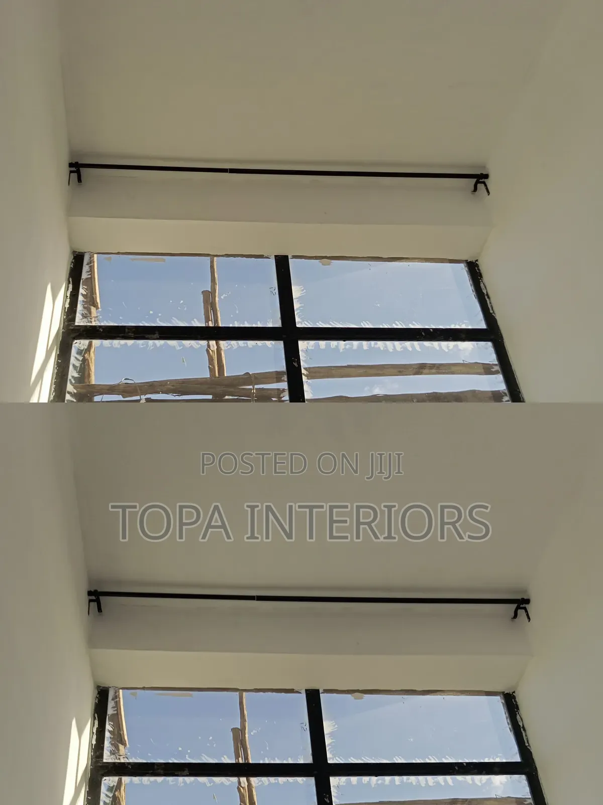 2m Single Door Curtain Rods That Are Adjustable