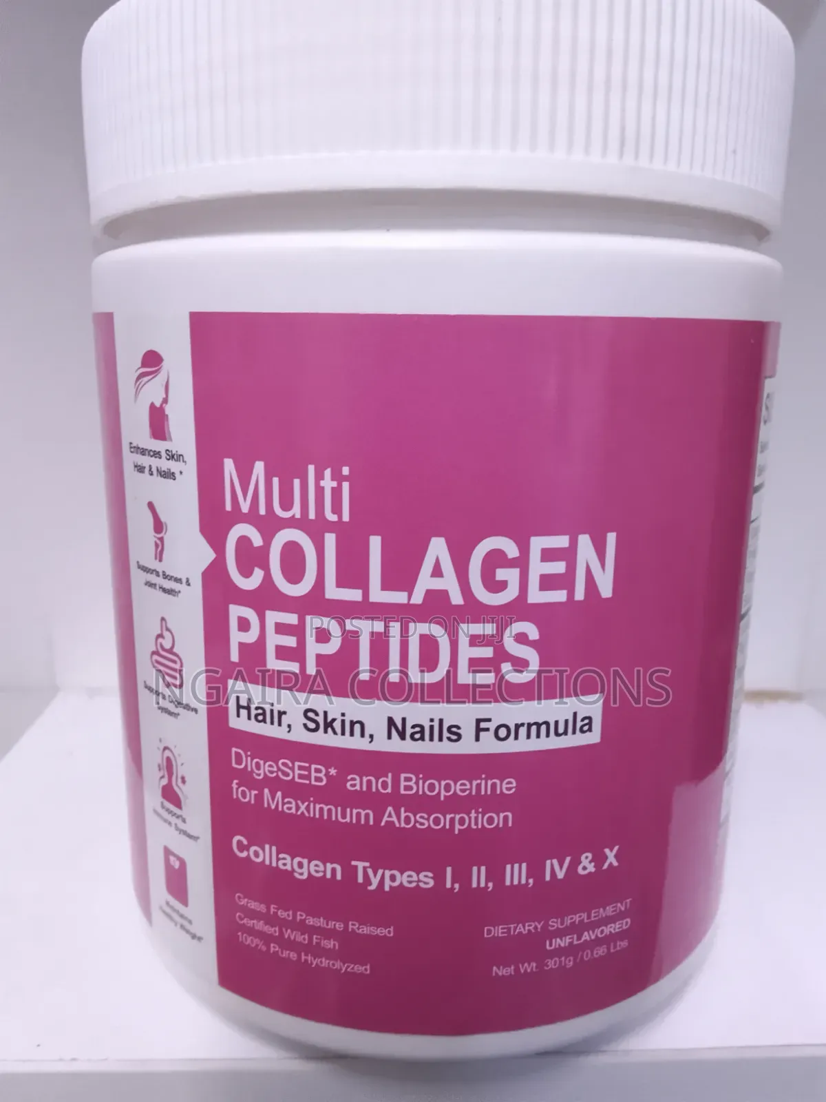 MULTI COLLAGEN PEPTIDES - Hair , Skin , Nails Formula