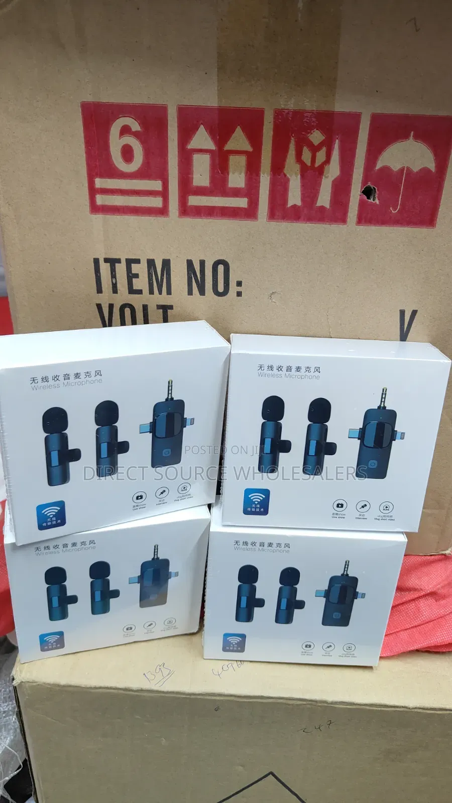 Professional Wireless Lavalier Mic for Content Creators